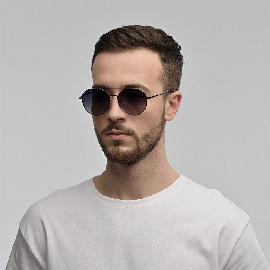 Сонцезахисні окуляри з поляризацією Фешн чоловічі 627-254, фото 4