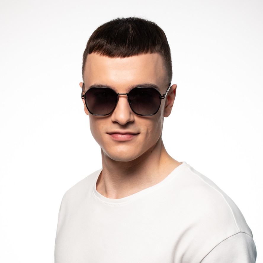 Сонцезахисні окуляри з поляризацією Фешн-класика чоловічі 094-239, фото 5