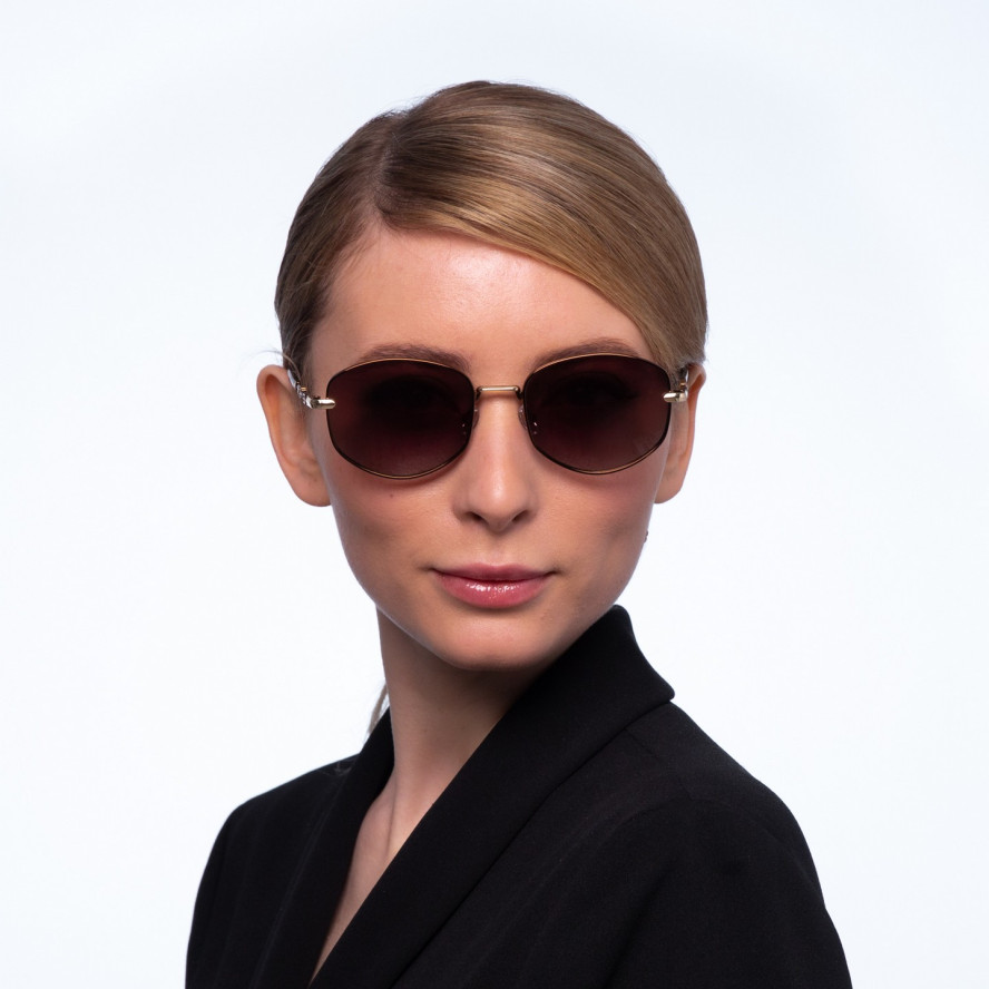 Сонцезахисні окуляри з поляризацією Фешн-класика жіночі 095-069, фото 5