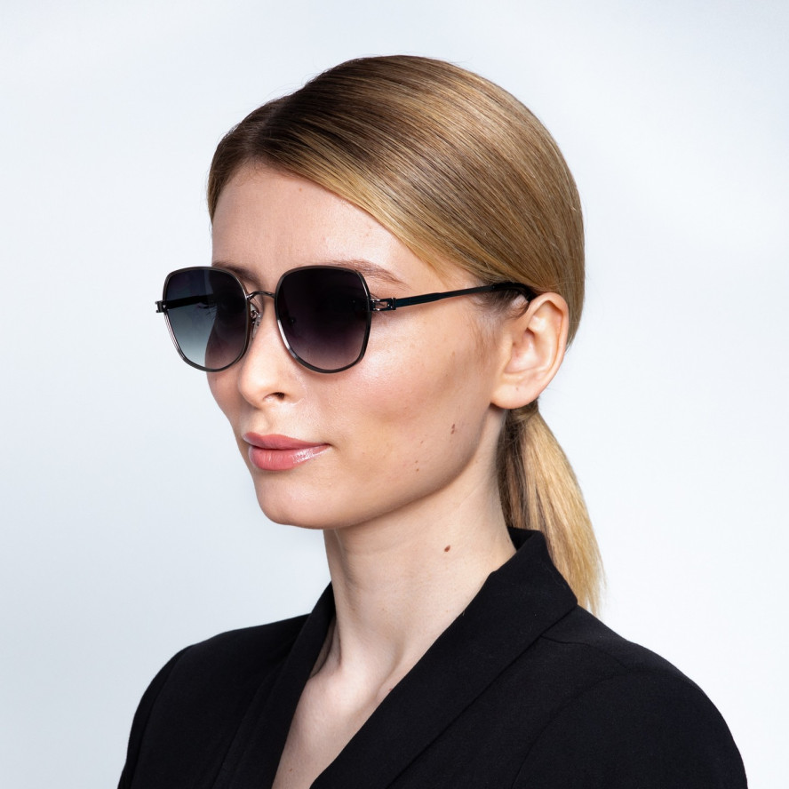 Солнцезащитные очки Фэшн-классика женские 105-218, фото 4