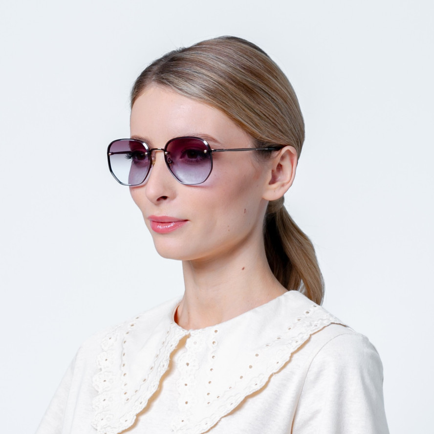 Сонцезахисні окуляри Фешн-класика жіночі 122-024, фото 4