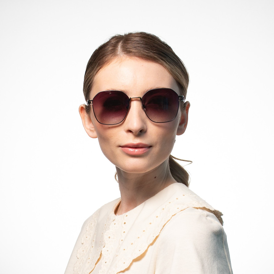 Сонцезахисні окуляри з поляризацією Фешн-класика жіночі 148-932, фото 5