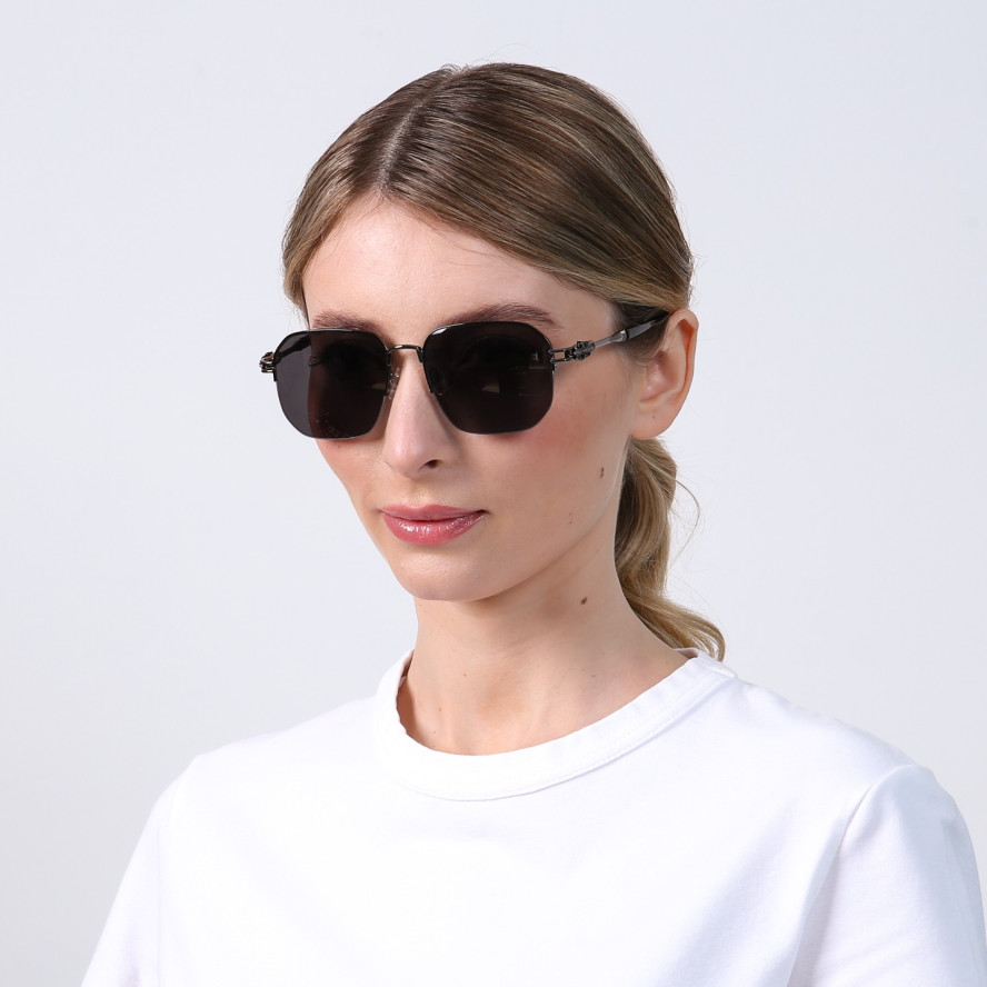 Сонцезахисні окуляри Фешн-класика жіночі 382-640, фото 4