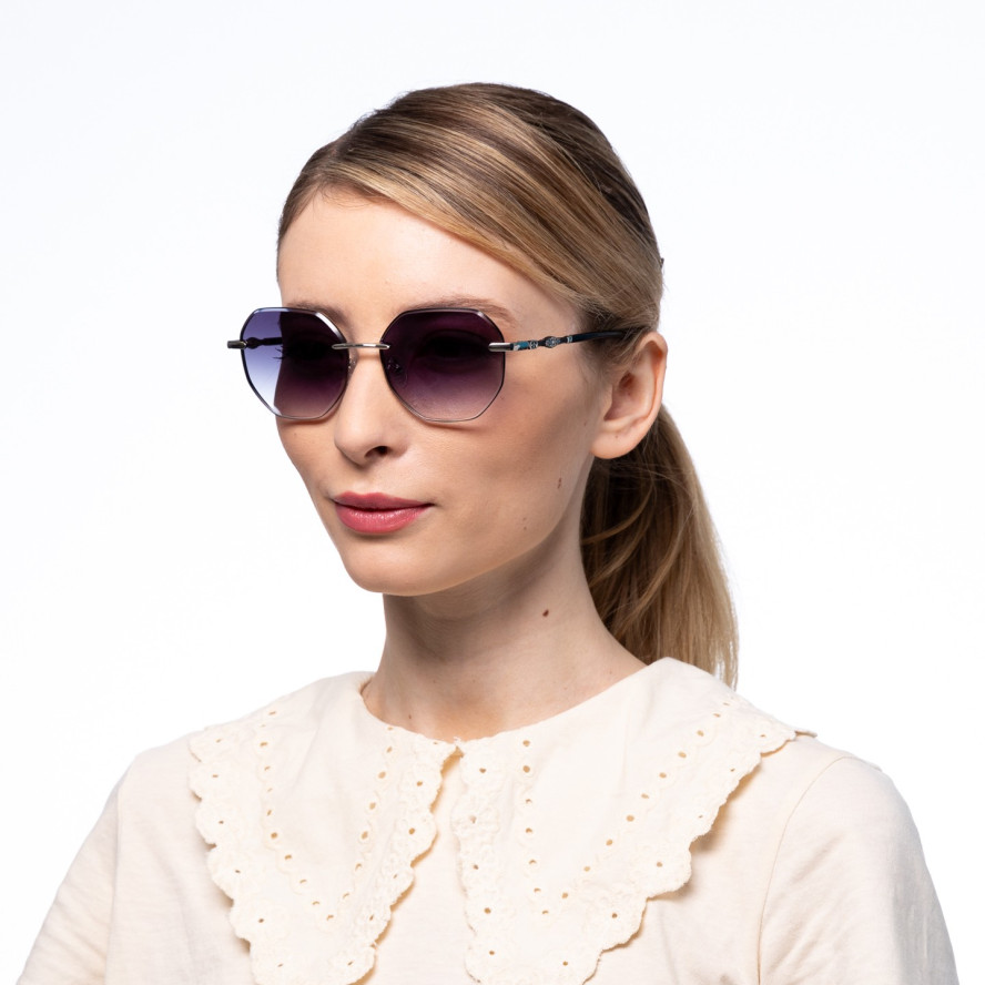 Сонцезахисні окуляри Фешн-класика жіночі 382-695, фото 4