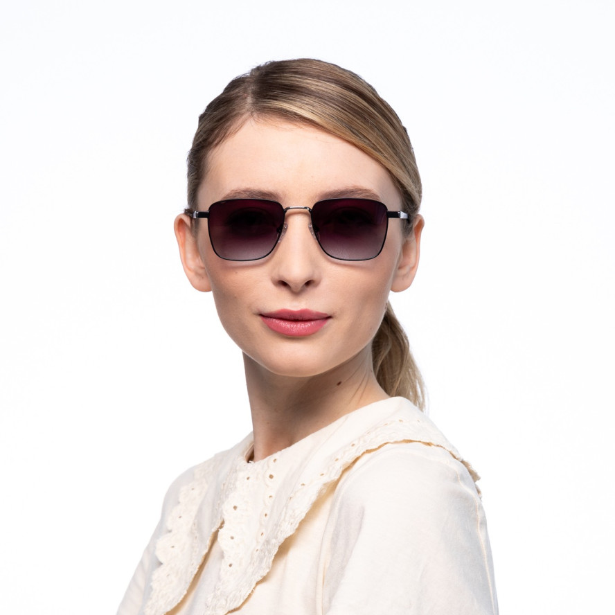 Сонцезахисні окуляри з поляризацією Фешн-класика жіночі 382-879, фото 5
