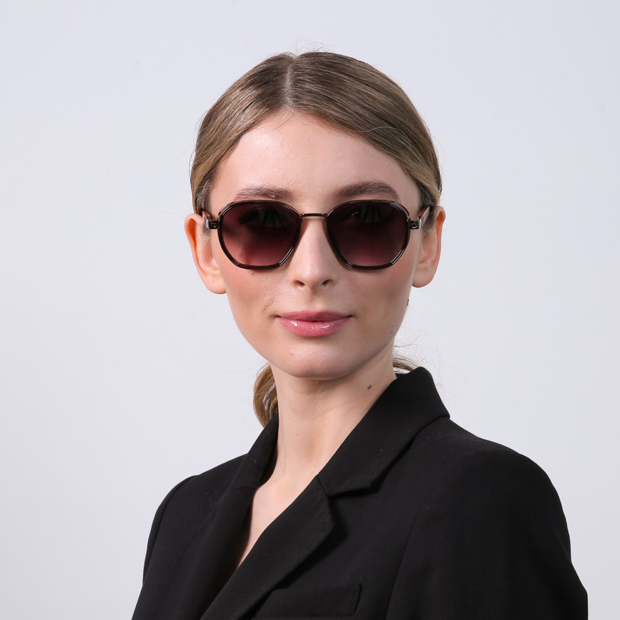 Сонцезахисні окуляри Фешн-класика жіночі 383-104, фото 5