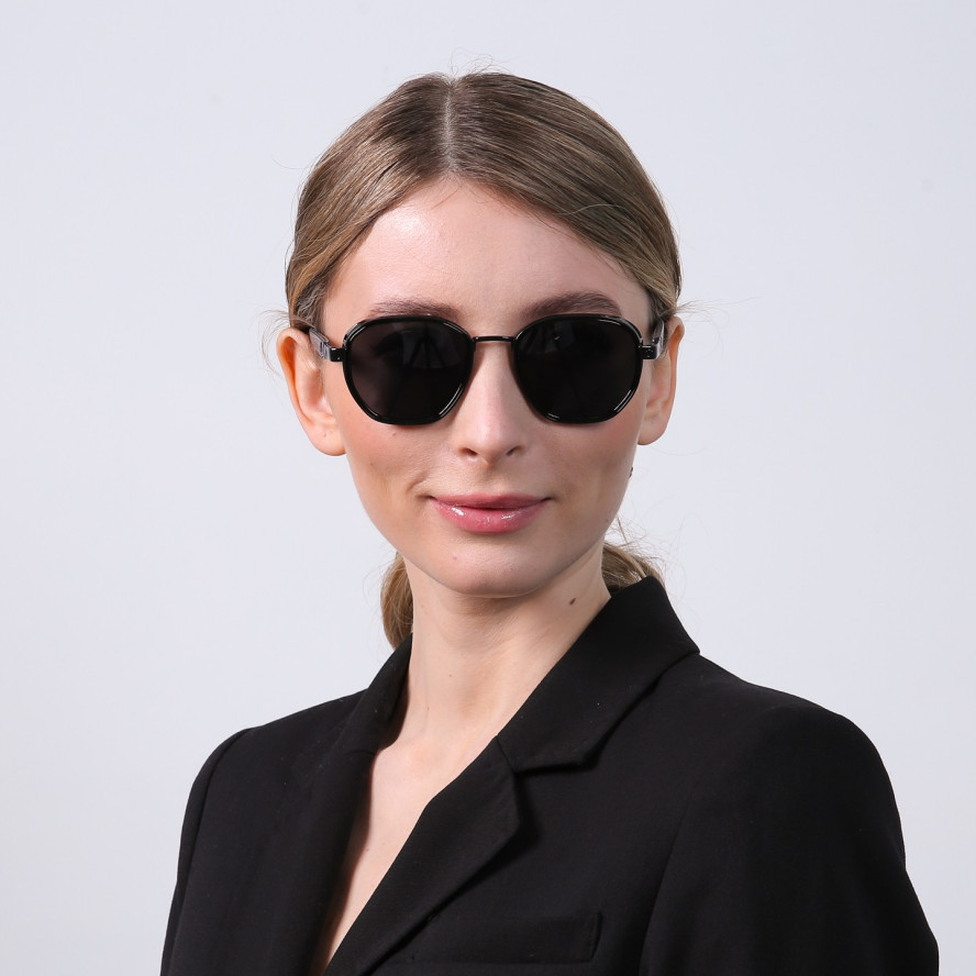 Сонцезахисні окуляри Фешн-класика жіночі 383-111, фото 5