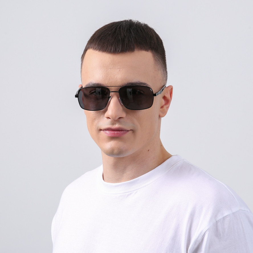 Сонцезахисні окуляри з поляризацією Класика чоловічі 383-463, фото 5