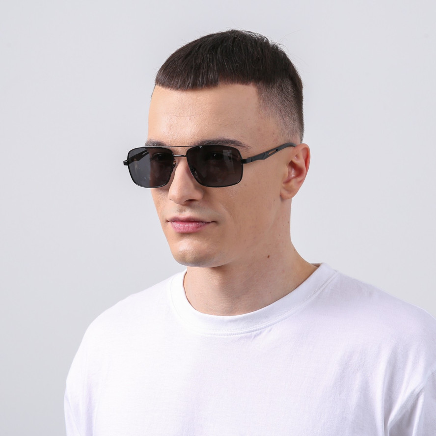 Сонцезахисні окуляри з поляризацією Класика чоловічі 383-463, фото 4