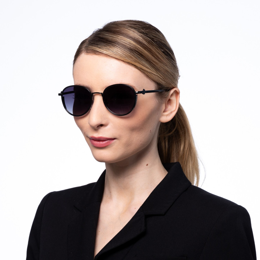 Сонцезахисні окуляри з поляризацією Фешн-класика жіночі 384-736, фото 4