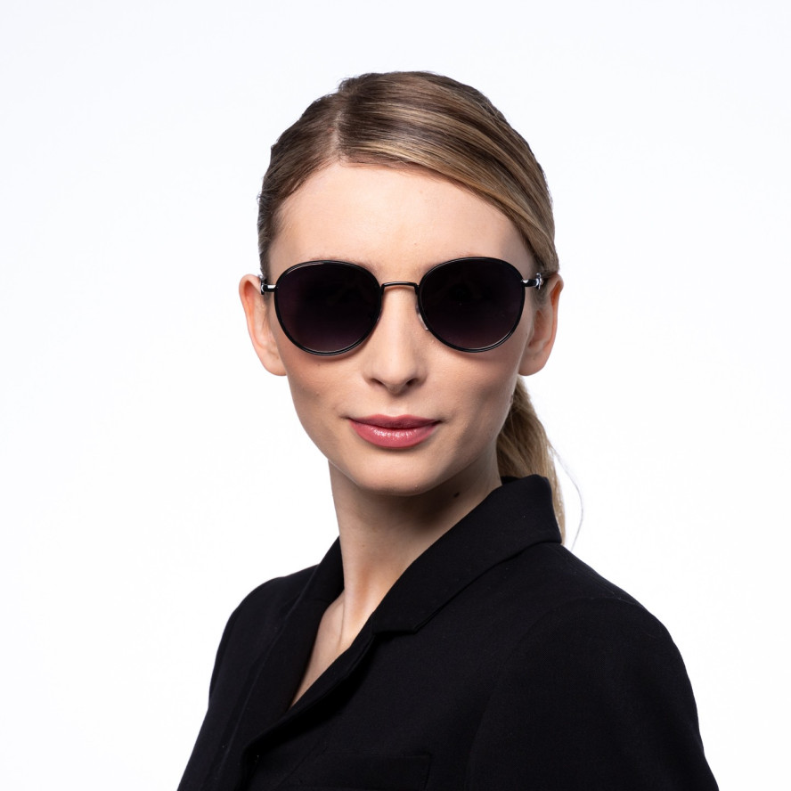 Сонцезахисні окуляри з поляризацією Фешн-класика жіночі 384-736, фото 5