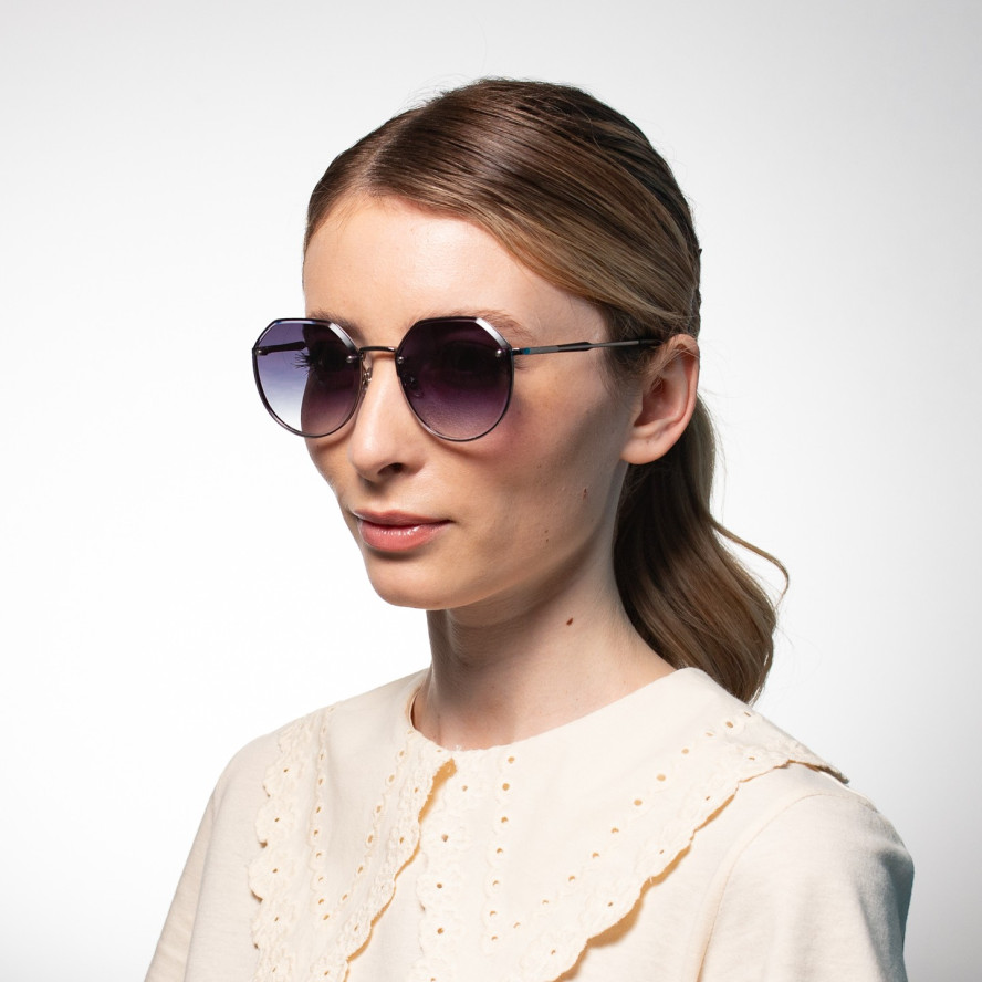 Сонцезахисні окуляри Фешн-класика жіночі 395-558, фото 4