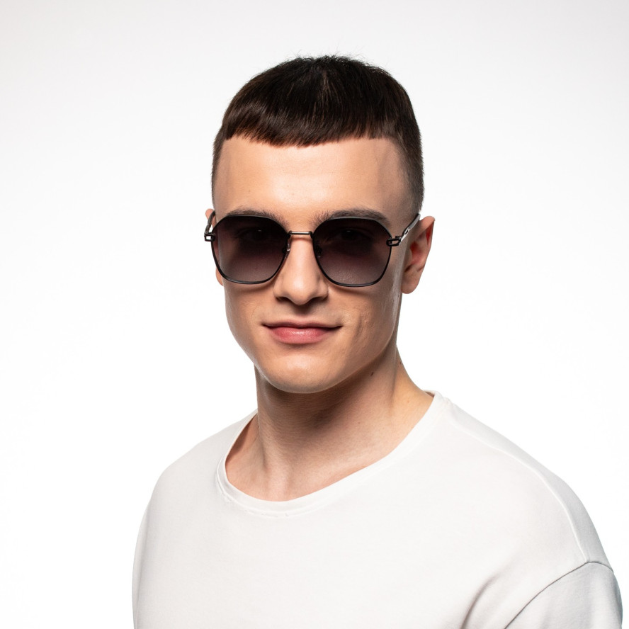 Сонцезахисні окуляри з поляризацією Фешн-класика чоловічі 395-589, фото 5