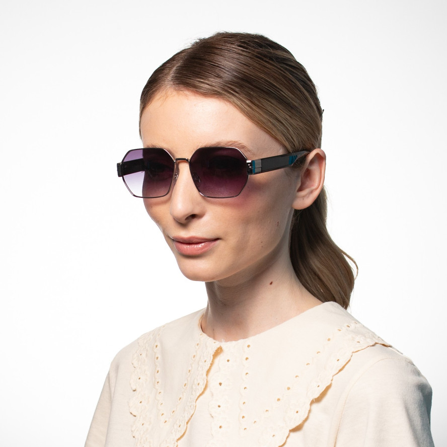 Сонцезахисні окуляри Фешн-класика жіночі 395-763, фото 4