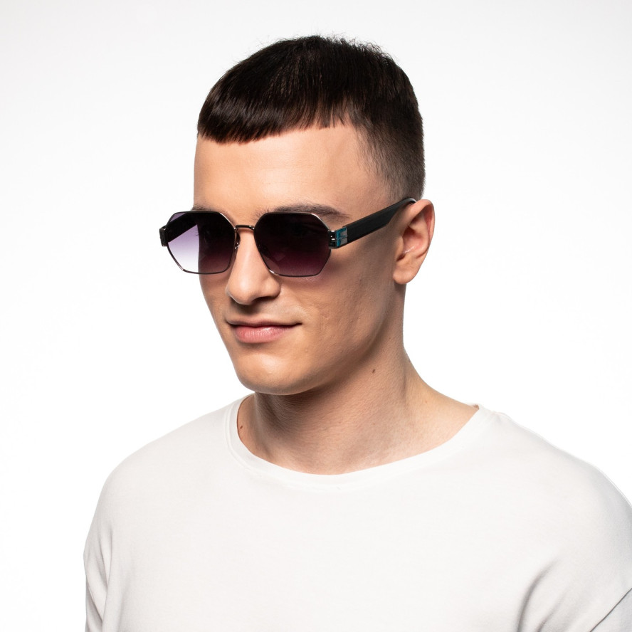 Сонцезахисні окуляри Фешн-класика чоловічі 395-763, фото 4