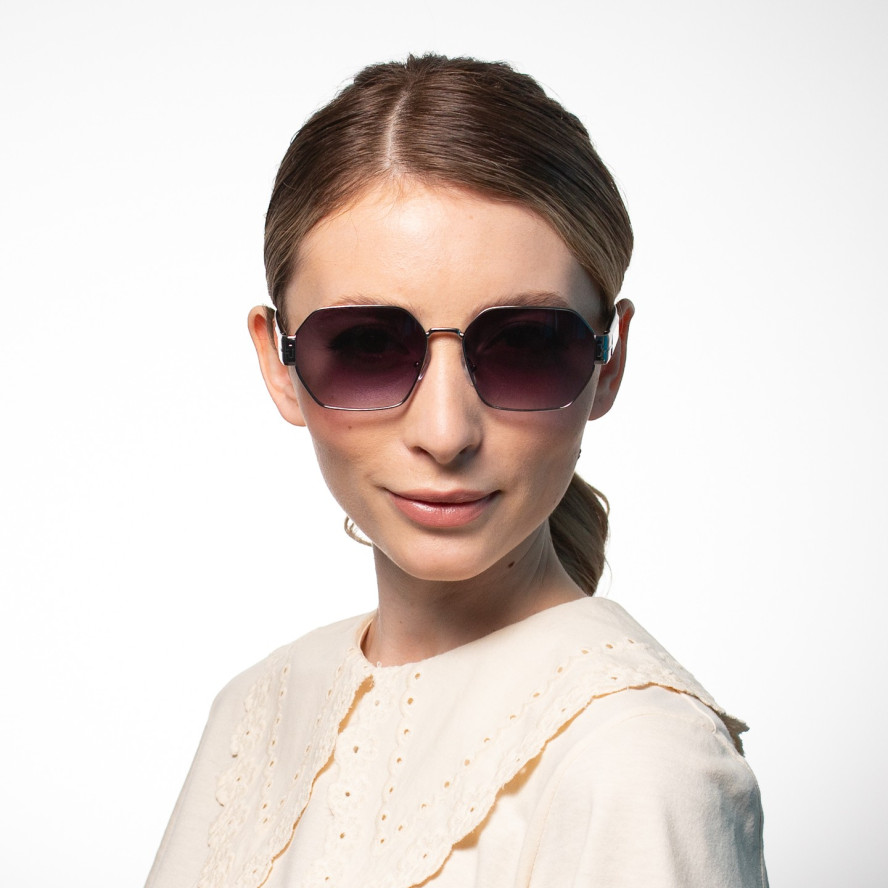 Сонцезахисні окуляри Фешн-класика жіночі 395-763, фото 5