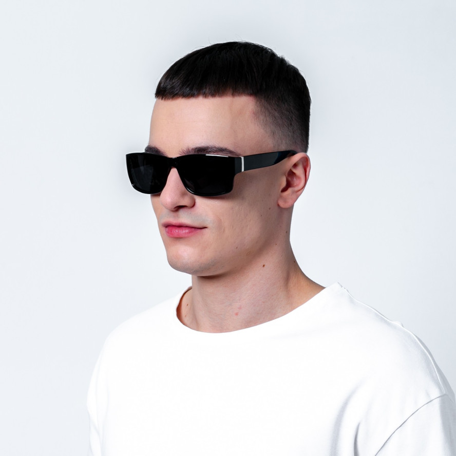 Сонцезахисні окуляри з поляризацією Класика чоловічі 403-031, фото 4