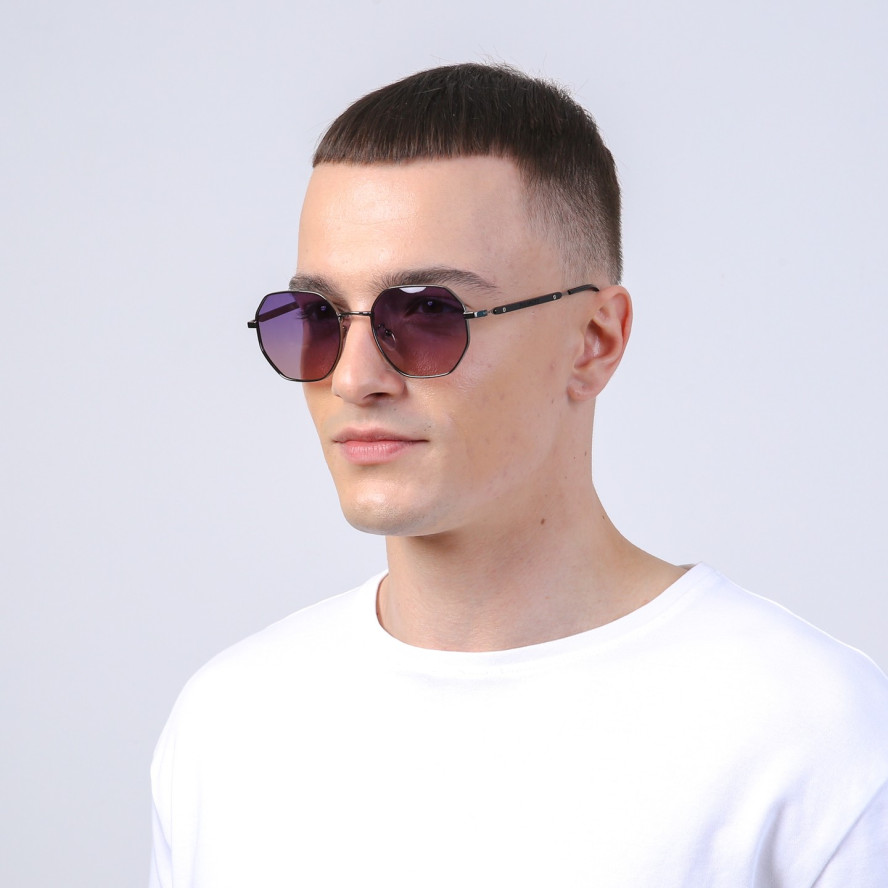 Сонцезахисні окуляри з поляризацією Фешн-класика чоловічі 428-768, фото 4