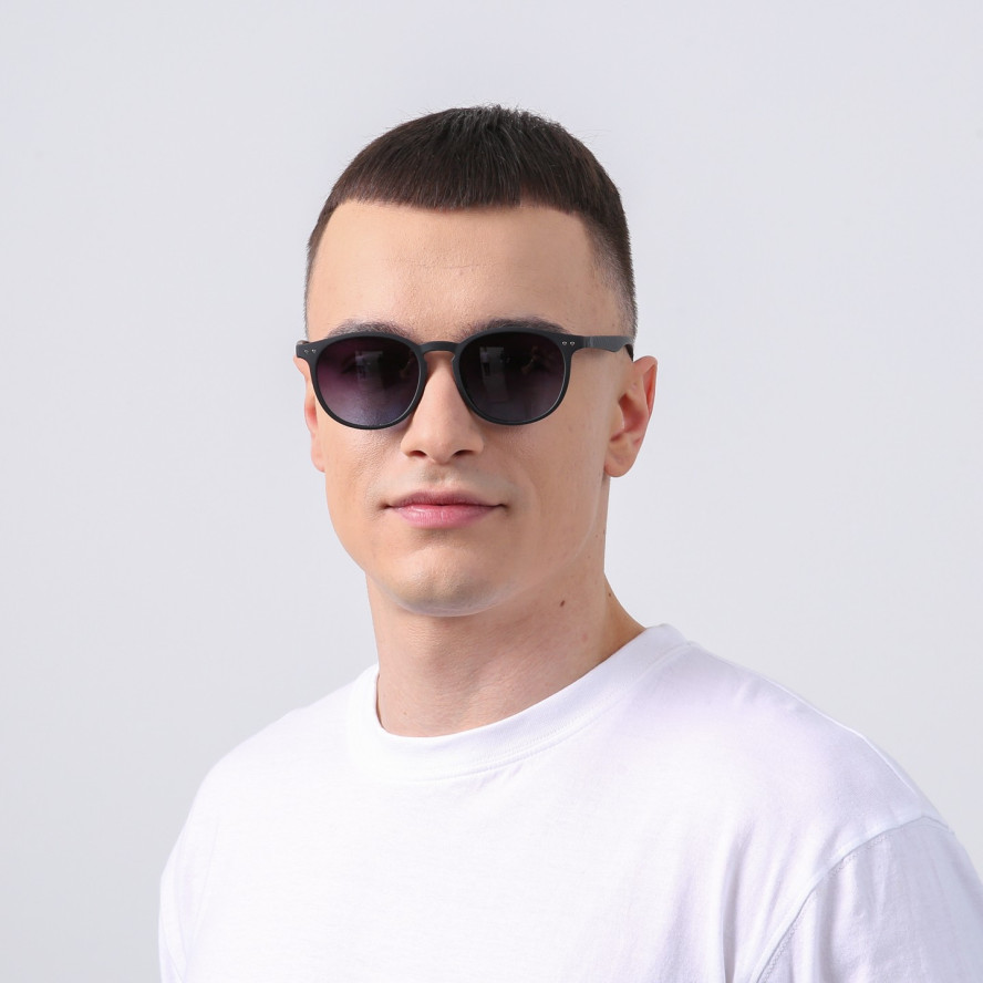 Сонцезахисні окуляри з поляризацією Панто чоловічі 428-843, фото 5