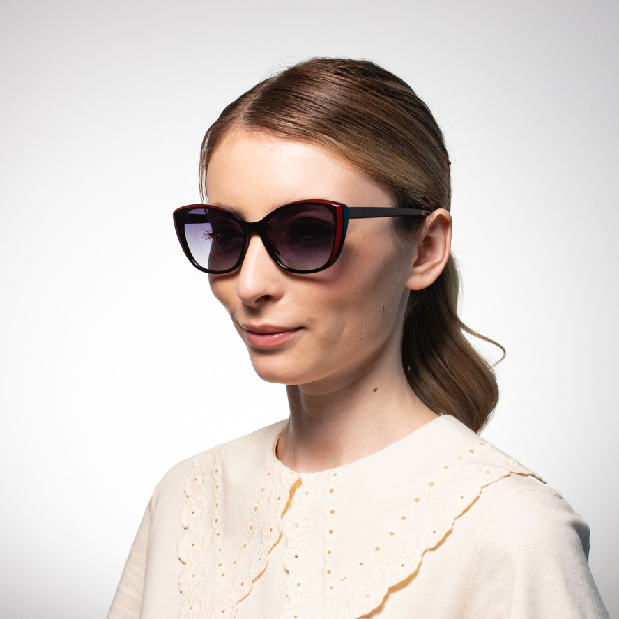 Сонцезахисні окуляри з поляризацією Класика жіночі 434-714, фото 4