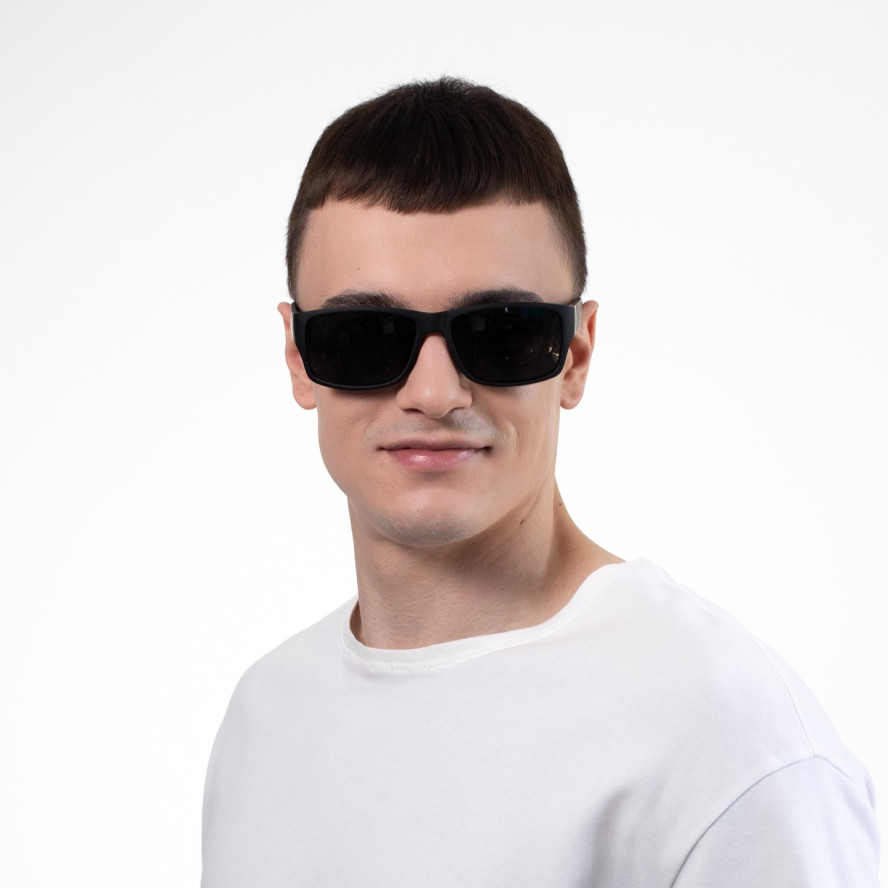 Сонцезахисні окуляри з поляризацією Класика чоловічі 445-420, фото 5