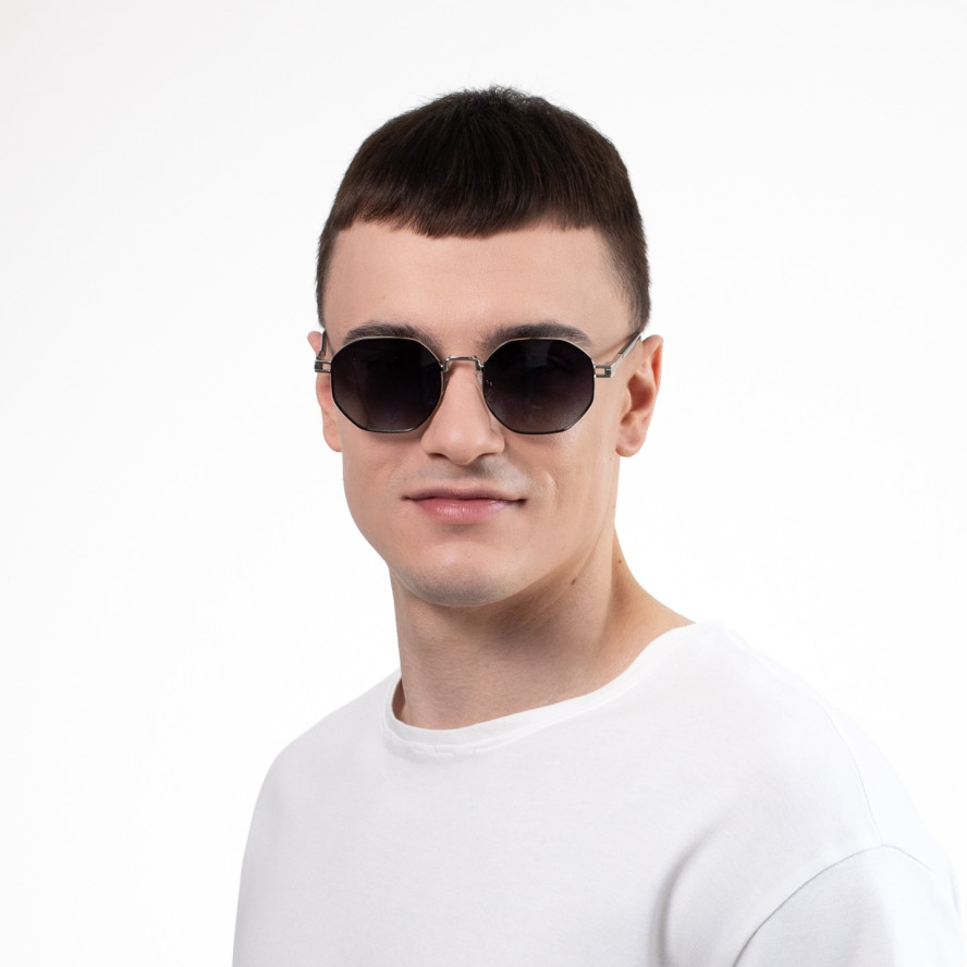 Сонцезахисні окуляри з поляризацією Фешн-класика чоловічі 446-588, фото 5