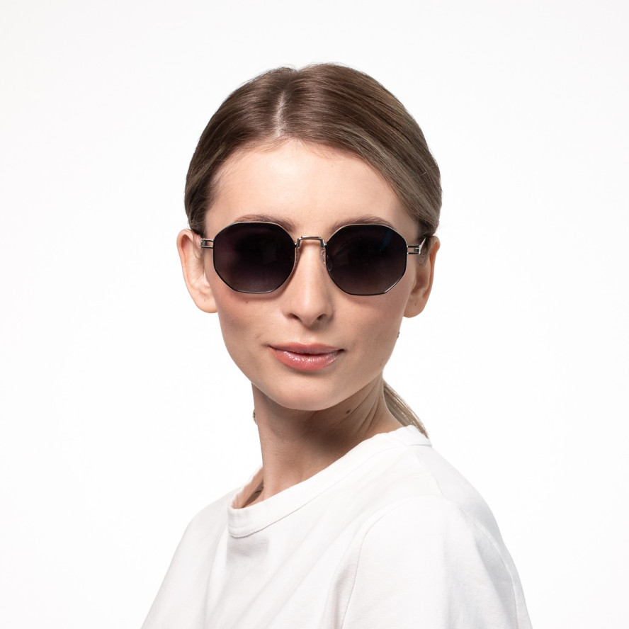 Сонцезахисні окуляри з поляризацією Фешн-класика жіночі 446-588, фото 5