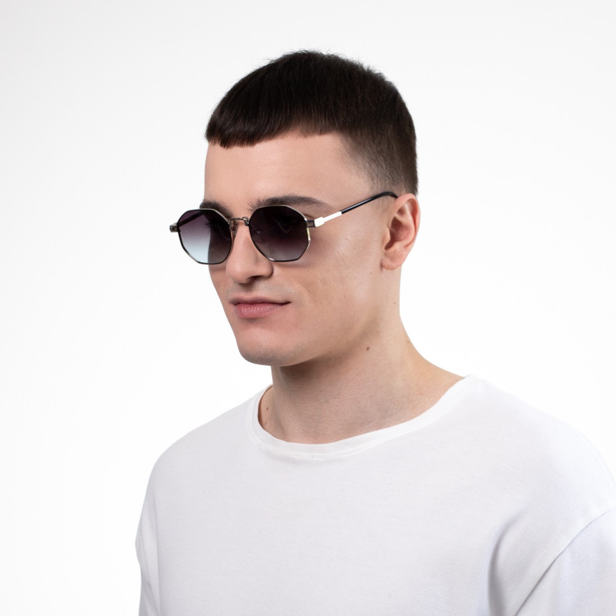 Сонцезахисні окуляри з поляризацією Фешн-класика чоловічі 446-595, фото 4