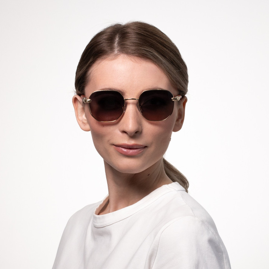 Сонцезахисні окуляри з поляризацією Фешн-класика жіночі 450-332, фото 5