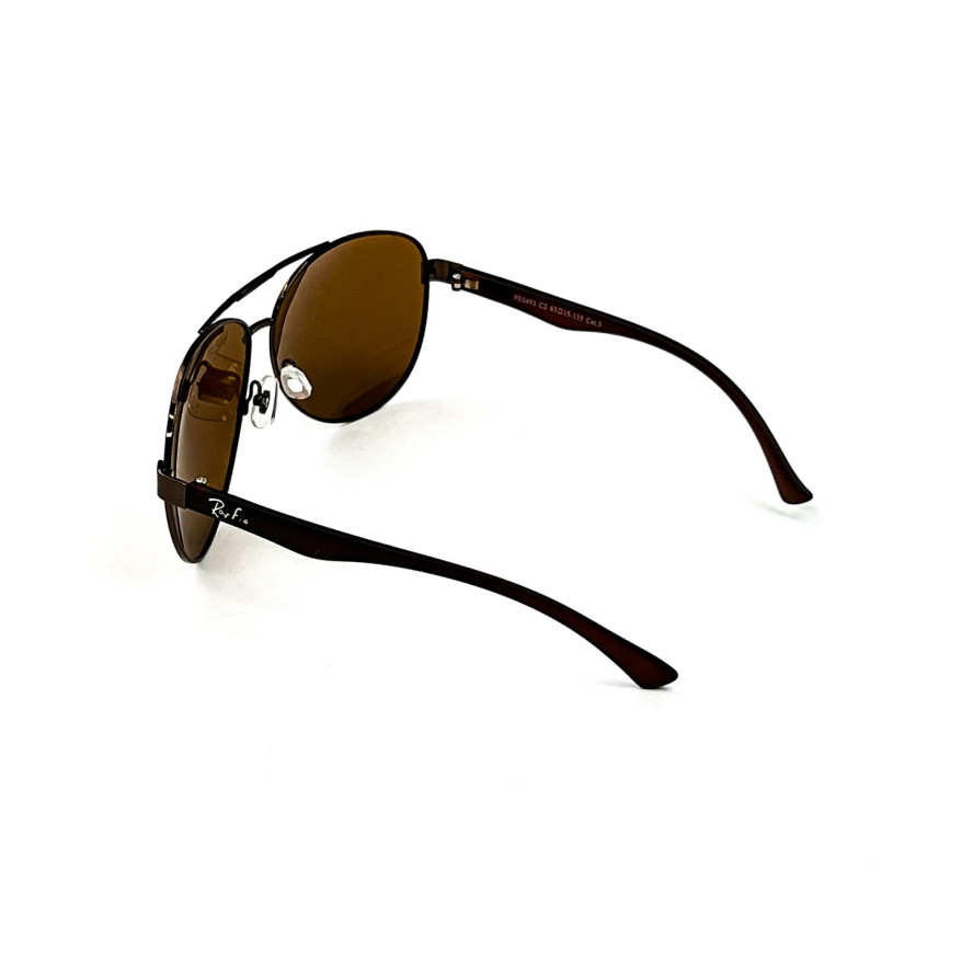 Сонцезахисні окуляри з поляризацією Авіатори чоловічі 469-082, фото 3