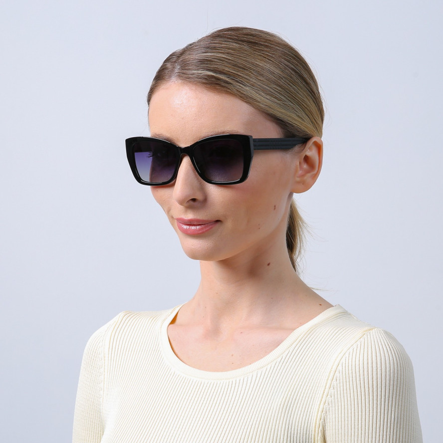 Сонцезахисні окуляри з поляризацією Фешн-класика жіночі 469-495, фото 4