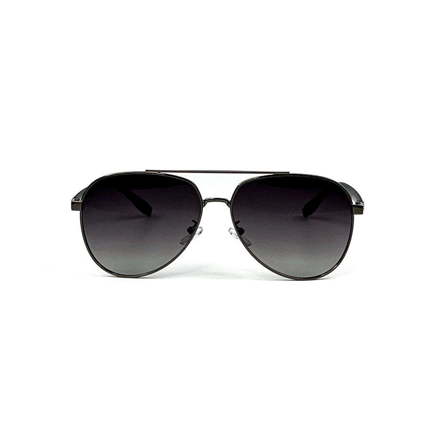 Сонцезахисні окуляри з поляризацією Авіатори чоловічі 472-174, фото 2
