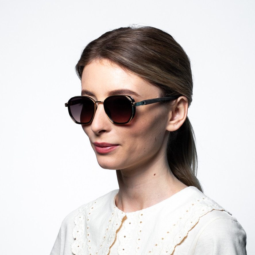 Солнцезащитные очки Фэшн-классика женские 484-689, фото 4