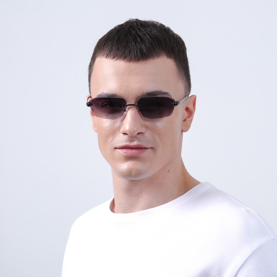 Сонцезахисні окуляри Прямокутні чоловічі 722-064, фото 5