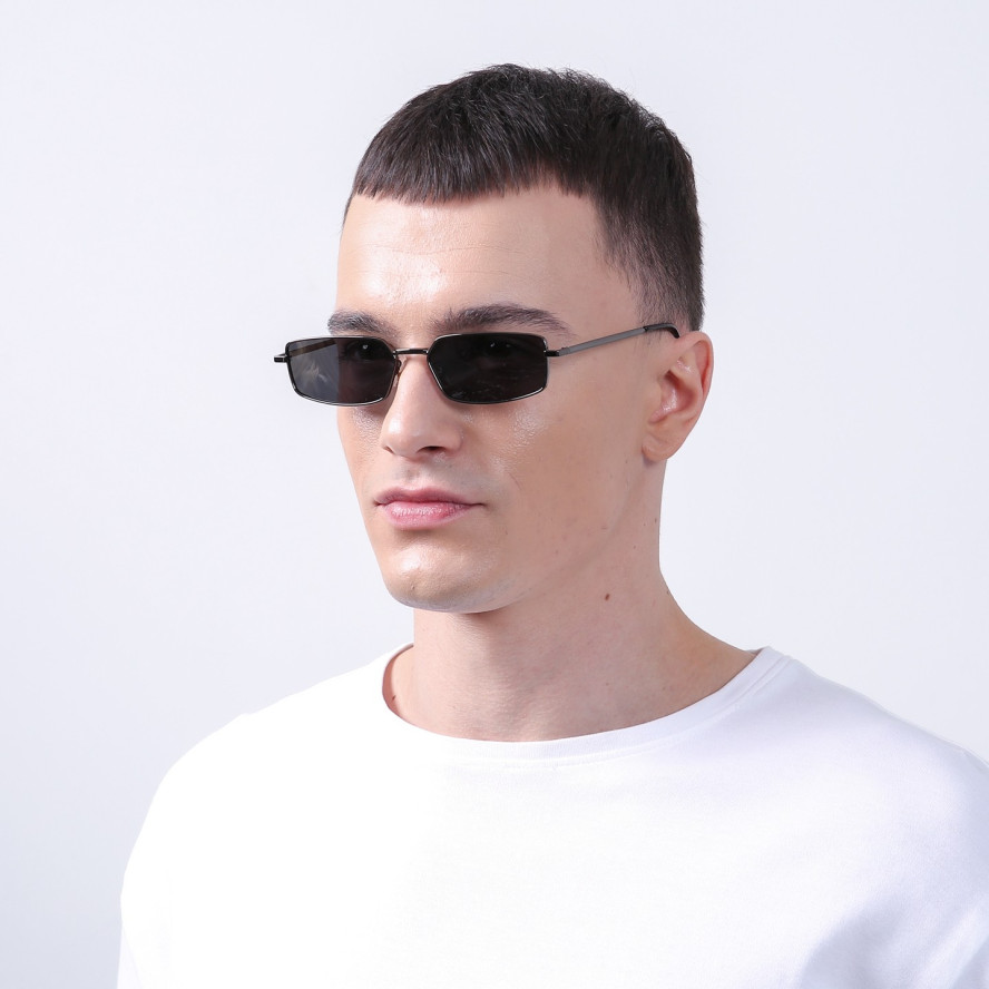 Сонцезахисні окуляри з поляризацією Прямокутні чоловічі 722-743, фото 4