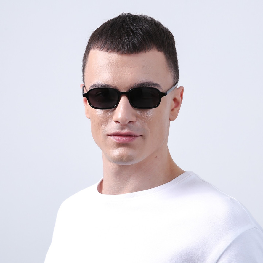 Сонцезахисні окуляри з поляризацією Прямокутні чоловічі 722-828, фото 5