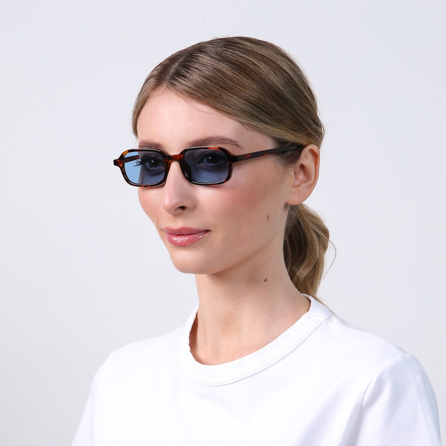 Сонцезахисні окуляри з поляризацією Прямокутні жіночі 722-835, фото 4