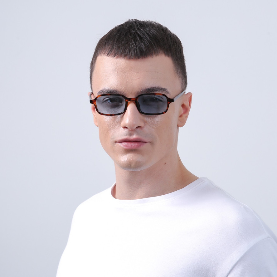 Сонцезахисні окуляри з поляризацією Прямокутні чоловічі 722-835, фото 5