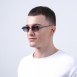 Сонцезахисні окуляри Прямокутні чоловічі 723-849, фото 4