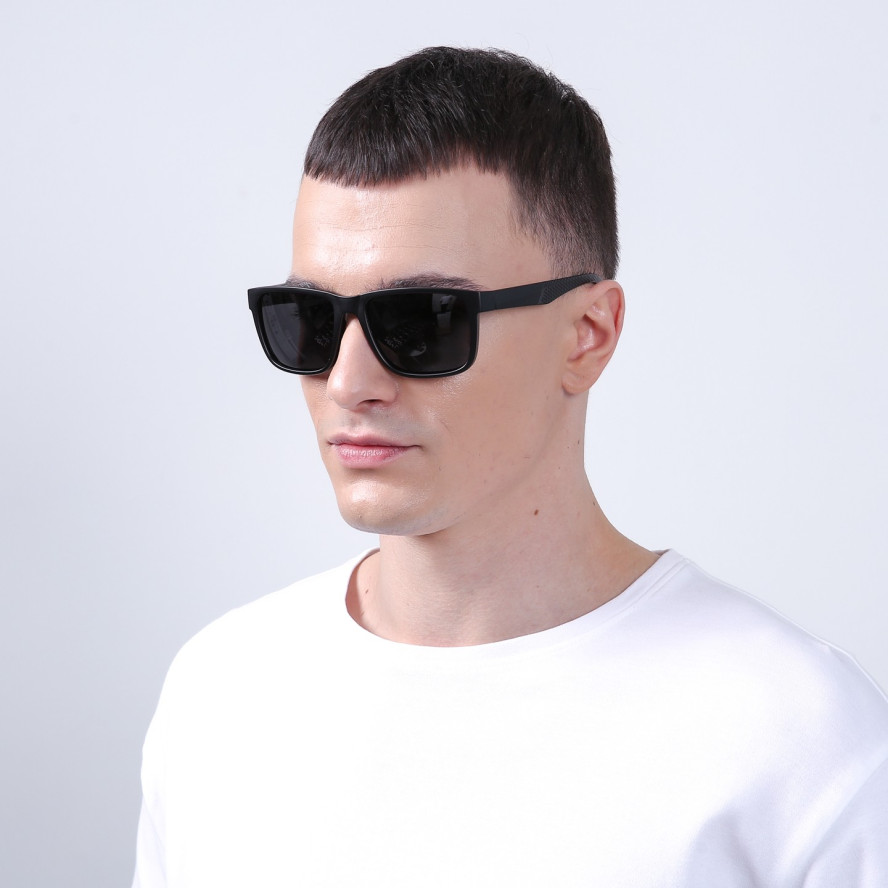 Сонцезахисні окуляри з поляризацією Класика чоловічі 724-877, фото 4