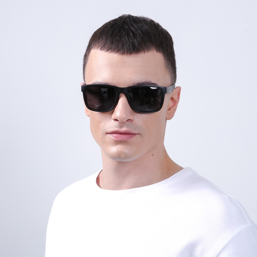 Сонцезахисні окуляри з поляризацією Класика чоловічі 724-877, фото 5