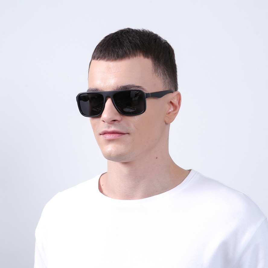 Сонцезахисні окуляри з поляризацією Маска чоловічі 724-976, фото 4