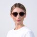 Сонцезахисні окуляри з поляризацією Фешн-класика жіночі 727-649, фото 5