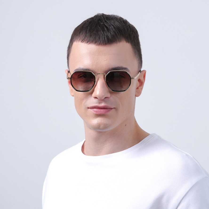 Сонцезахисні окуляри з поляризацією Фешн-класика чоловічі 727-717, фото 5