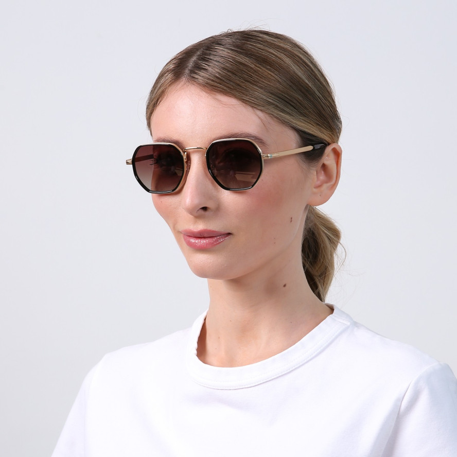 Сонцезахисні окуляри з поляризацією Фешн-класика жіночі 727-717, фото 4