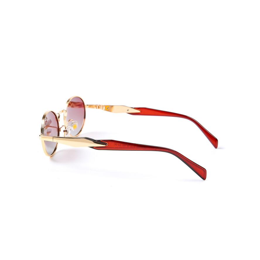 Сонцезахисні окуляри з поляризацією Овальні жіночі 732-520, фото 3