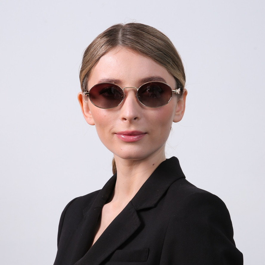 Сонцезахисні окуляри з поляризацією Овальні жіночі 732-520, фото 5