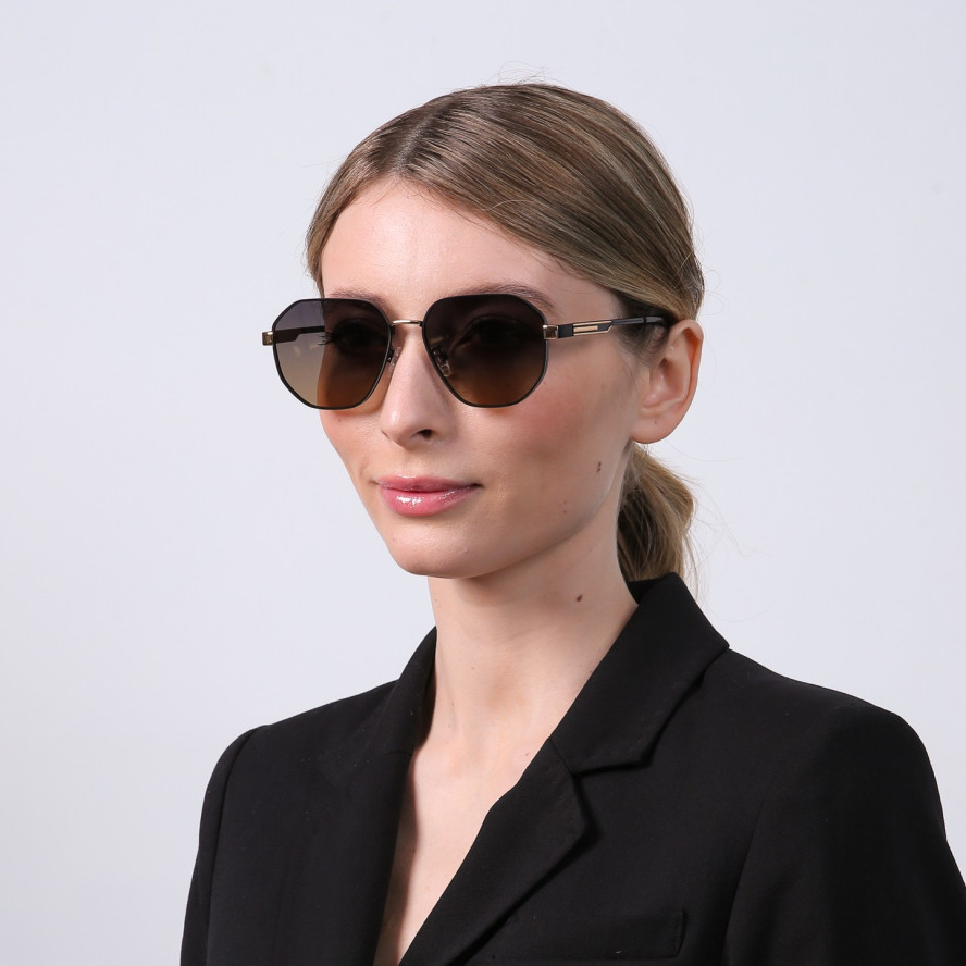 Сонцезахисні окуляри з поляризацією Фешн жіночі 732-643, фото 4