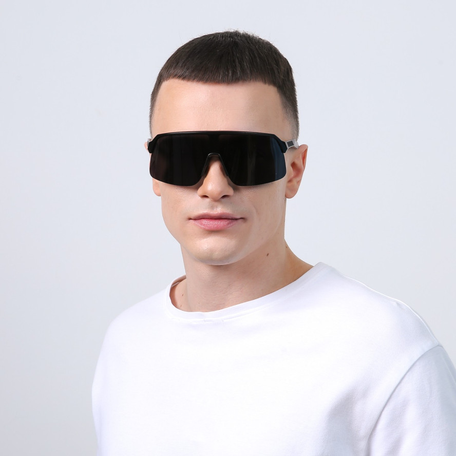 Сонцезахисні окуляри з поляризацією Маска чоловічі 732-711, фото 5