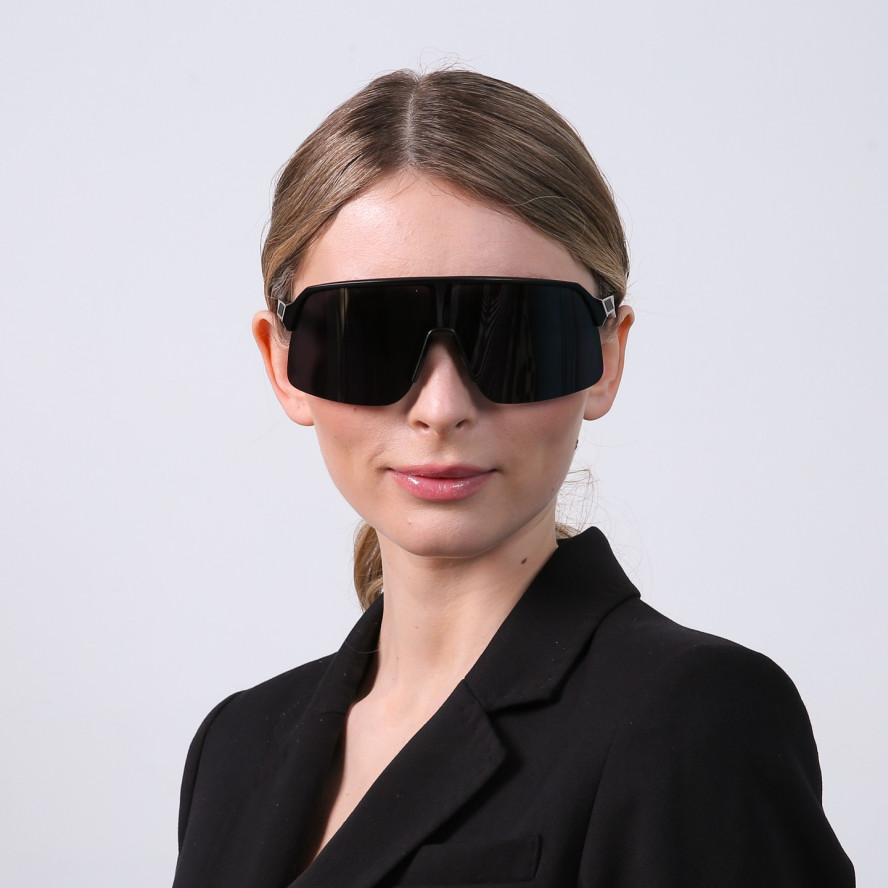 Сонцезахисні окуляри з поляризацією Маска жіночі 732-711, фото 5